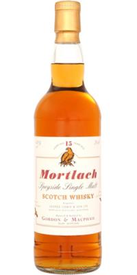Mortlach 15yo GM Licensed Bottling Refill Sherry Hogshead 43% 700ml