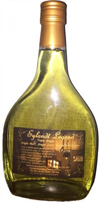 Eylandt Legend 2012 Triple Single: Single Malt Single Cask Single Distillation Bourbon Whisky by the Sea 2015 48% 700ml