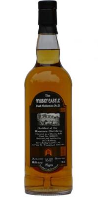 Bowmore 1997 DR Cask Collection #21 Sherry Butt #900012 The Whisky Castle Tomintoul 59.3% 700ml