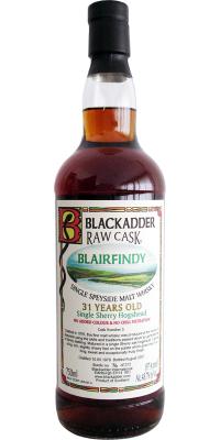 Blairfindy 1976 BA Raw Cask Sherry Hogshead 48.7% 750ml