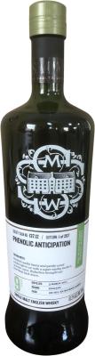 The English Whisky 2011 SMWS 137.12 1st Fill Ex-Bourbon Barrel 63.2% 750ml