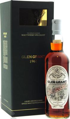 Glen Grant 1961 GM Licensed Bottling 1st Fill Sherry Butt #6201 40% 700ml