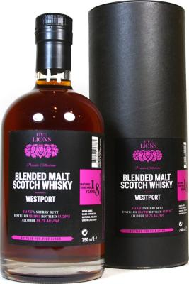 Westport 1997 FL 1st Fill Sherry Butt 59.7% 750ml