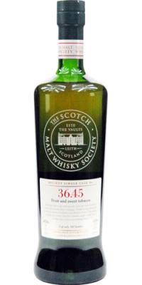 Benrinnes 1999 SMWS 36.45 Fruit and sweet tobacco 1st fill barrel 36.45 56.8% 700ml