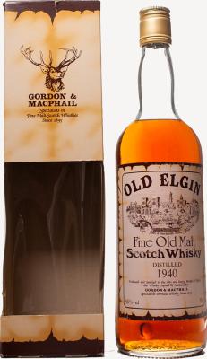 Old Elgin 1940 GM Fine Old Malt 43% 750ml