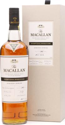 Macallan 2018/ESH-3019/06 Exceptional Single Cask European Oask Sherry Hogshead 56.1% 750ml