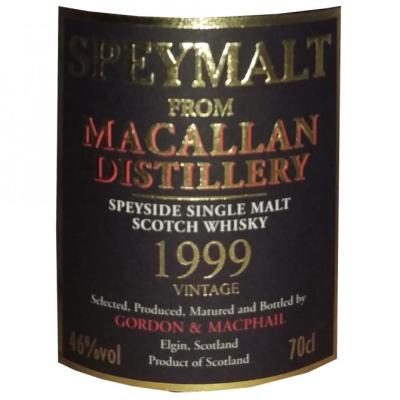 Macallan 1999 GM Speymalt Sherry Hogshead 12391 46% 700ml