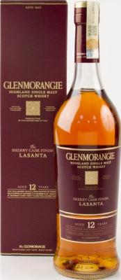 Glenmorangie Lasanta Oloroso & PX Sherry 43% 750ml