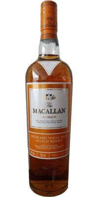 Macallan Amber Giftset Sherry Oak Casks from Jerez 40% 700ml