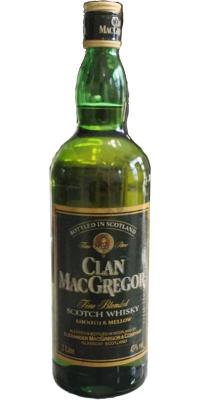 Clan MacGregor Scotch Whisky Fine Blended Smooth & Mellow 43% 1000ml