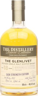 Glenlivet 1997 The Distillery Reserve Collection 18yo 107411-14 & 97965-6 49.4% 500ml