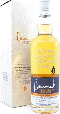 Benromach 2008 Exclusive Single Cask First Fill Bourbon Barrel #372 Whiskybase.com 60.1% 700ml