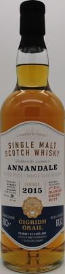 Annandale 2015 TCaH Oigrid Orail 1st Fill Oloroso Butt #771 61% 700ml