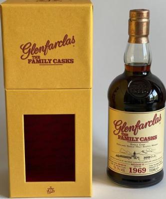 Glenfarclas 1969 The Family Casks Release VI Sherry Hogshead #3187 56.2% 700ml