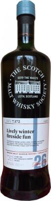 Longmorn 1990 SMWS 7.172 Lively winter fireside fun Refill Ex-Bourbon Hogshead 60.4% 700ml