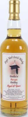 Arran 1996 WhB Refill Sherry Hogshead #62 52.9% 700ml