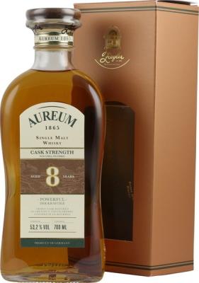 Aureum 1865 8yo Cask Strength 53.2% 700ml