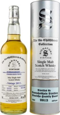 Bunnahabhain 2013 SV The Un-Chillfiltered Collection Heavily Peated dechar rechar hogshead 46% 700ml