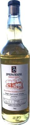 Springbank Hand Filled Distillery Exclusive 59% 700ml