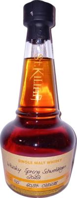 St. Kilian 2018 Messe Handfilled Ungarische Eiche Whisky Spring Schwetzingen 2022 60.5% 500ml