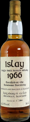 Bowmore 1966 Kb Celtic Series #3300 43.7% 700ml