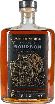 Forty Nine Mile 7yo Limited Edition Single Barrel American Oak 2 45% 750ml