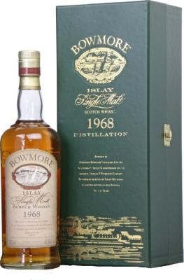 Bowmore 1968 Anniversary Edition The 50th Anniversary of the Original Stanley P. Morrison Company 45.5% 750ml