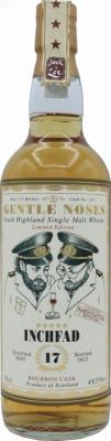 Inchfad 2005 JW Gentle Noses Bourbon 49.5% 700ml