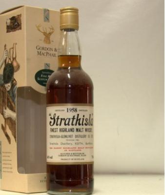 Strathisla 1958 GM Licensed Bottling 40% 700ml