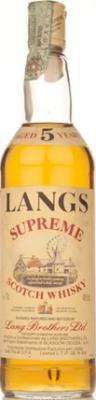 Langs 5yo Supreme DAB Italia S.P.A 40% 700ml