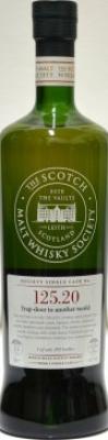 Glenmorangie 1995 SMWS 125.20 Trap-door to another world 1st Fill Bourbon Hogshead 56.2% 700ml