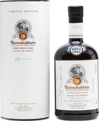 Bunnahabhain 18yo Feis Ile 2010 Pedro Ximenez Finish 51.4% 700ml