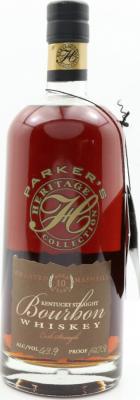 Parker's Heritage Collection 4th Edition Wheated Mashbill 63.9% 750ml
