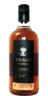 Drago 3yo Finest Blended Canarian Whisky 40% 700ml