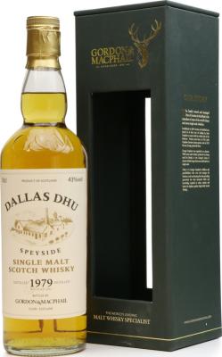 Dallas Dhu 1979 GM Licensed Bottling 43% 700ml