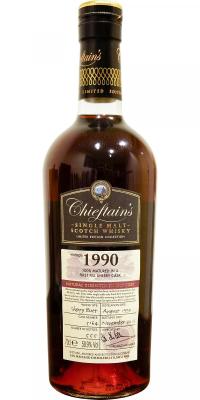 Chieftain's 1990 IM Limited Edition Collection 1st Fill Sherry Butt 5164 58.9% 700ml