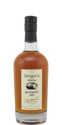 Miltonduff 1987 RS Cask Strength Second Fill #7057 56.7% 500ml