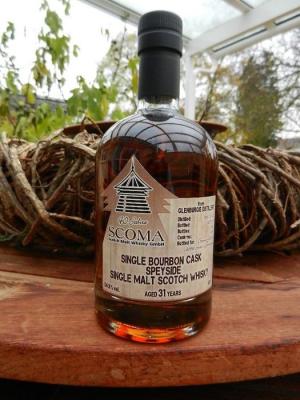 Glenburgie 1986 Gs Bourbon Cask #4891 40yo Scoma 54.9% 500ml