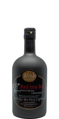 Black Islay Devil #4 WCh Single Cask Bottling Bourbon 1st Fill Barrel Best Dram & Whisky Dungeon Munster 57.9% 500ml