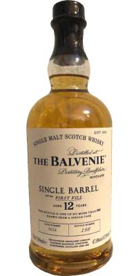 Balvenie 12yo Single Barrel #5634 47.8% 700ml