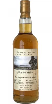 Mysterious Morticia 2011 ANHA The Soul of Scotland Bourbon Cask 59% 700ml