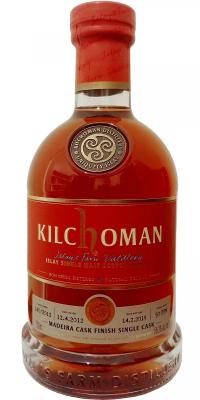 Kilchoman 2012 Madeira Cask Finish Single Cask 180/2012 Holy Dram Israel Exclusive 56.3% 700ml