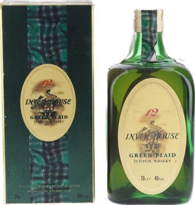 Inver House 12yo Green Plaid Deluxe Scotch Whisky 40% 700ml