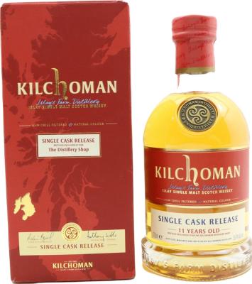 Kilchoman 2008 Single Cask Release 327/2008 The Distillery Shop 55.4% 700ml