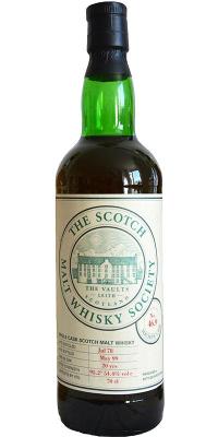 Glenlossie 1978 SMWS 46.9 Reracked to A fresh port pipe for last 2yo 46.9 54.4% 700ml