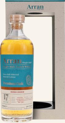 Arran 2004 Premium Cask Bourbon Hogshead Bremer Spirituosen Contor 50.1% 700ml