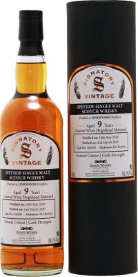 Linkwood 2010 SV Natural Colour Cask Strength Charred Wine Hogshead #306203 Kirsch Whisky 58.1% 700ml