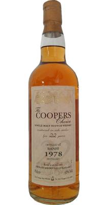 Banff 1978 VM The Cooper's Choice 43% 700ml