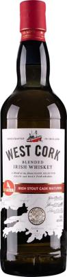 West Cork Irish Stout Cask Matured Blended Irish Whisky 40% 700ml