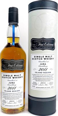 Isle of Jura 2011 ED 1st Editions Sherry Hogshead Bestwhisky Stuttgart 52.9% 700ml